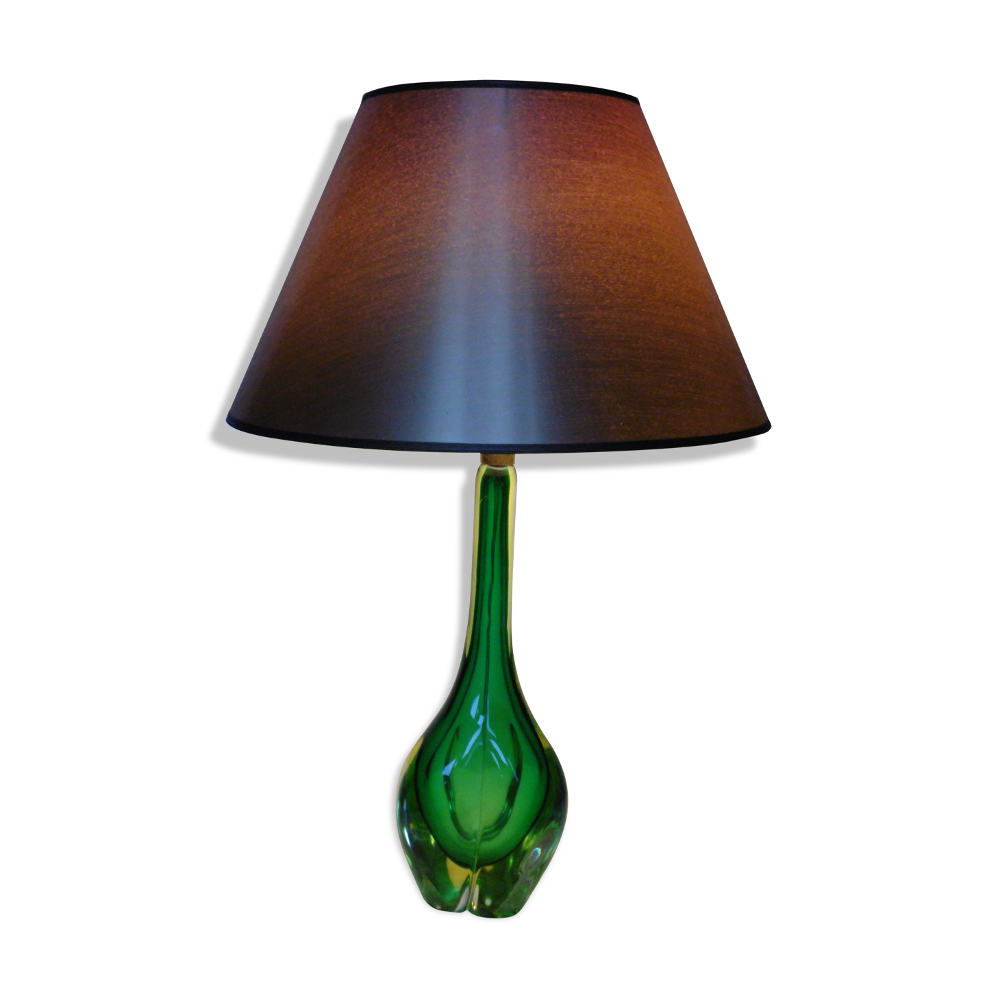 Murano Sommerso glass table lamp