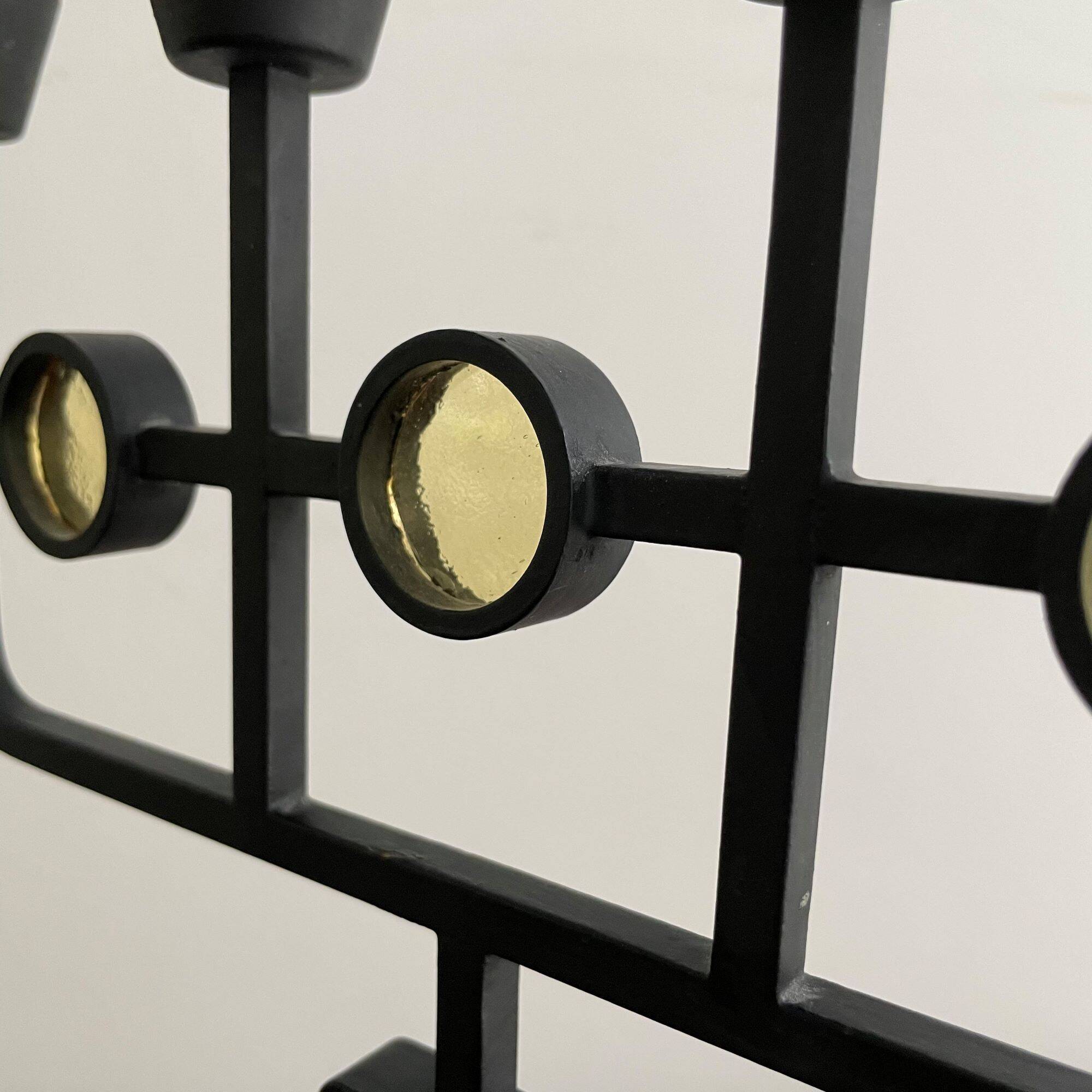 Bougeoir design suédois, Erik Höglund & Gunnar Ander, années 1960
