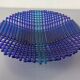Italian Filigree Glass Bowl, 1960s