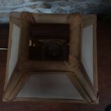Vintaget cheve lamp or rattan lamp