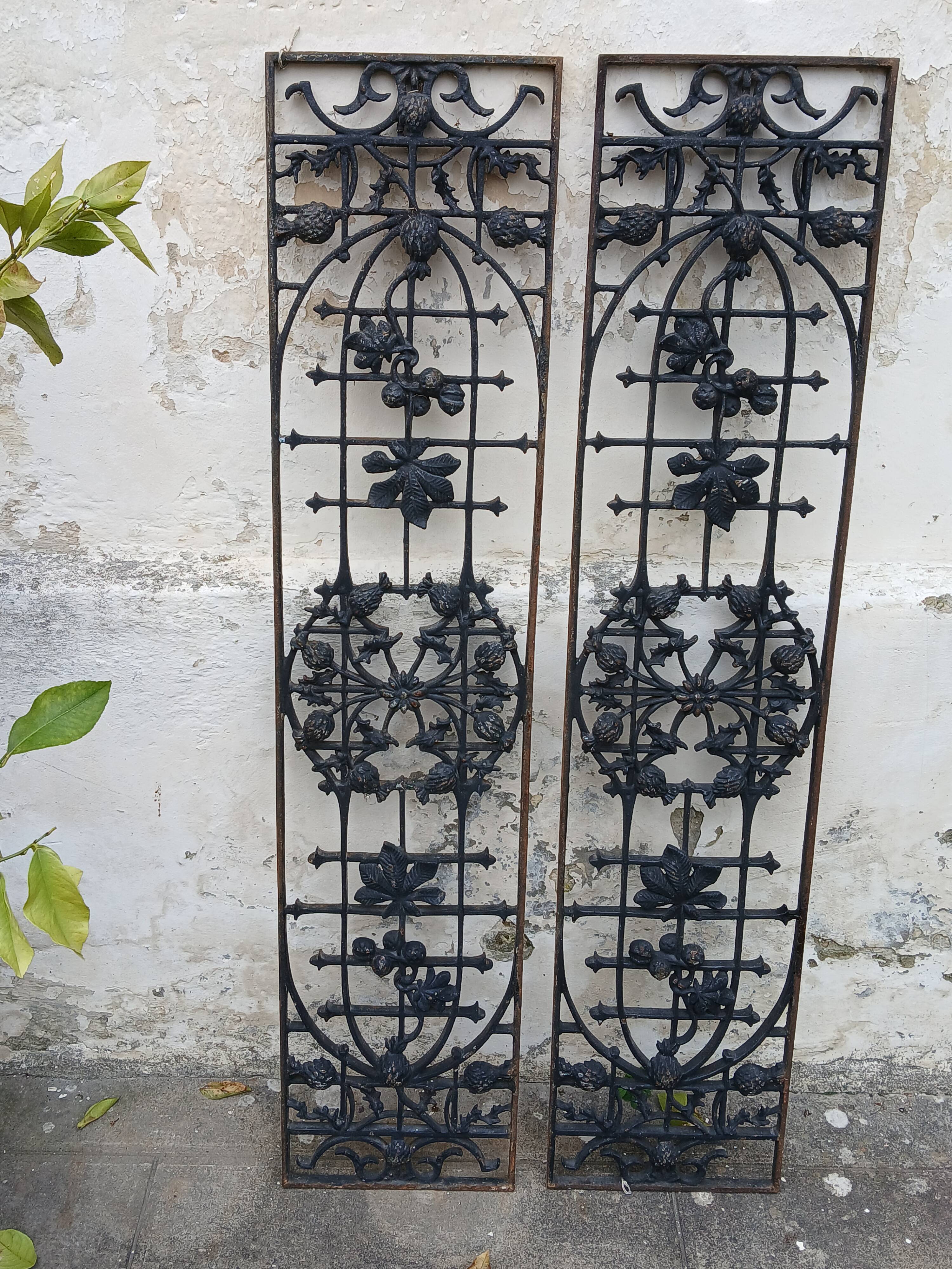 Old door grilles
