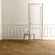 Chaises slick slick par Philippe Starck