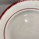 Antique deep earthenware dish FB Badonviller