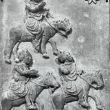 Old black and white silver photography early twentieth century