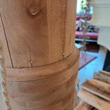 Vintage pulley floor lamp revisited
