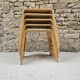Lot 5 tabourets Lisa Noringer pour Ikea 2000"