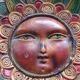 Empty ceramic sun pocket signed Jesus mariq