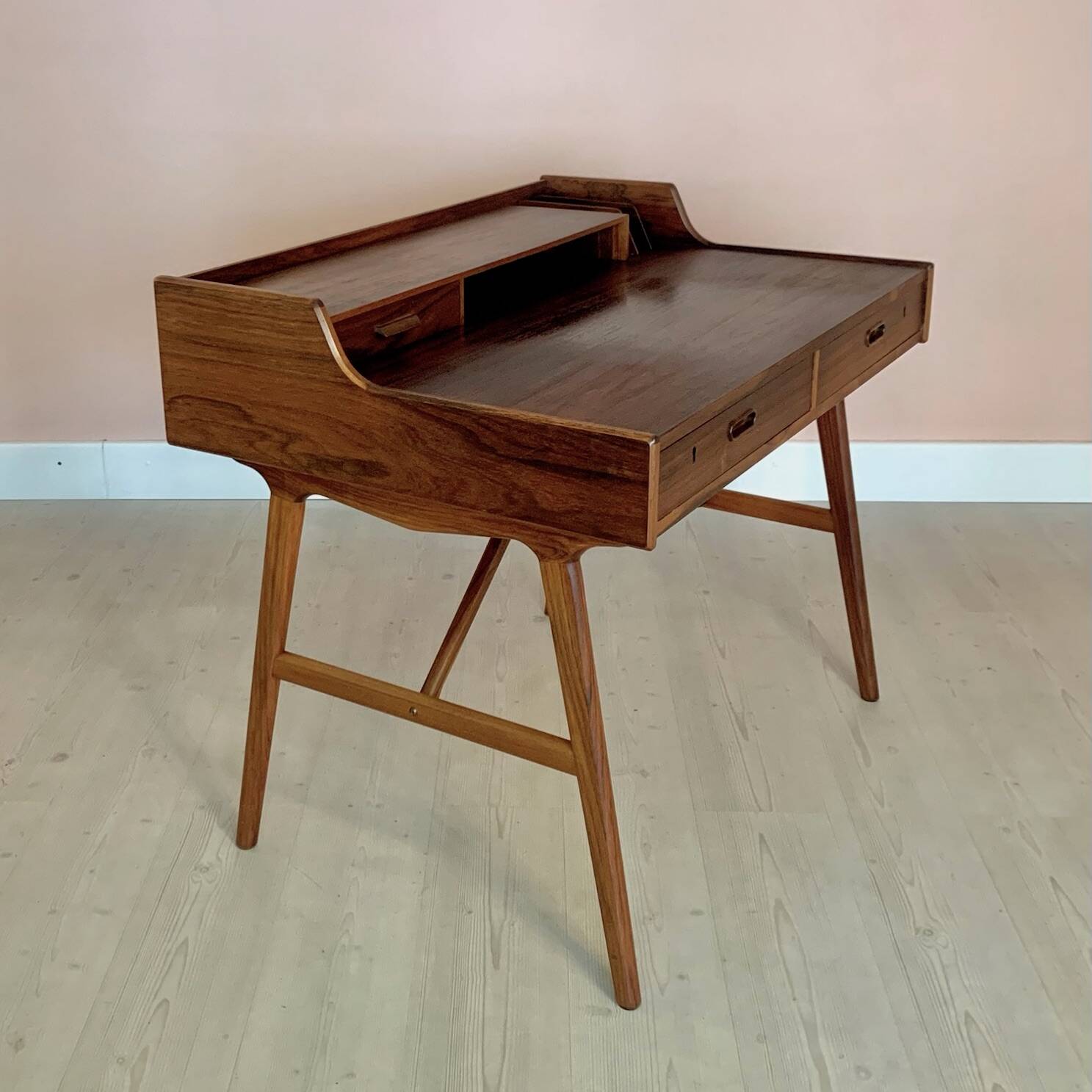 Palisander Desk by Arne Wahl Iversen 1950s