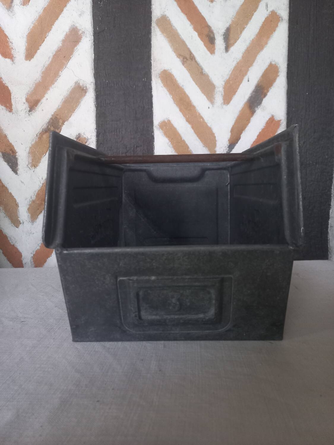 Former Foumi & Schafer industrial crate