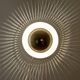Italian Sunburst Wall Lamp or Flush Light