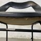 Paire de fauteuils Louis Paolozzi noir