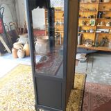3-sided window wood cabinet