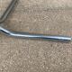 Round kitchen dining table 100cm chrome legs