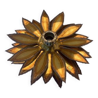 Maison Jansen style flower wall light
