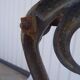 Audemar Guyon bistro enameled cast iron umbrella stand in Dole Jura France