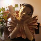 Vintage Pierrot lamp
