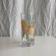 Set of 5 vintage fruit-patterned glasses