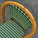 Set of 3 woven rattan bistro chairs Drucker SA