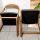 Chaises traineau Baumann