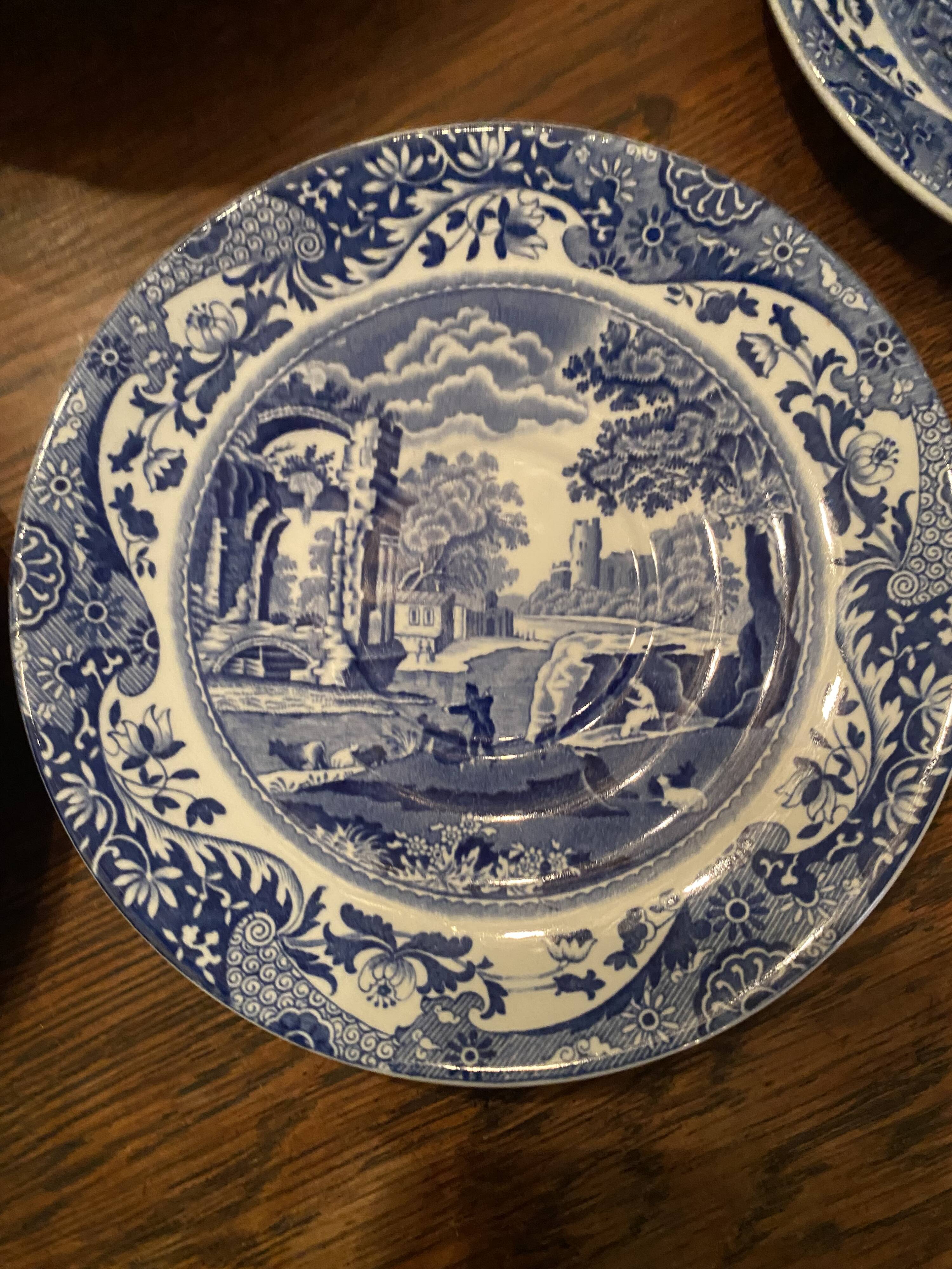 English porcelain service