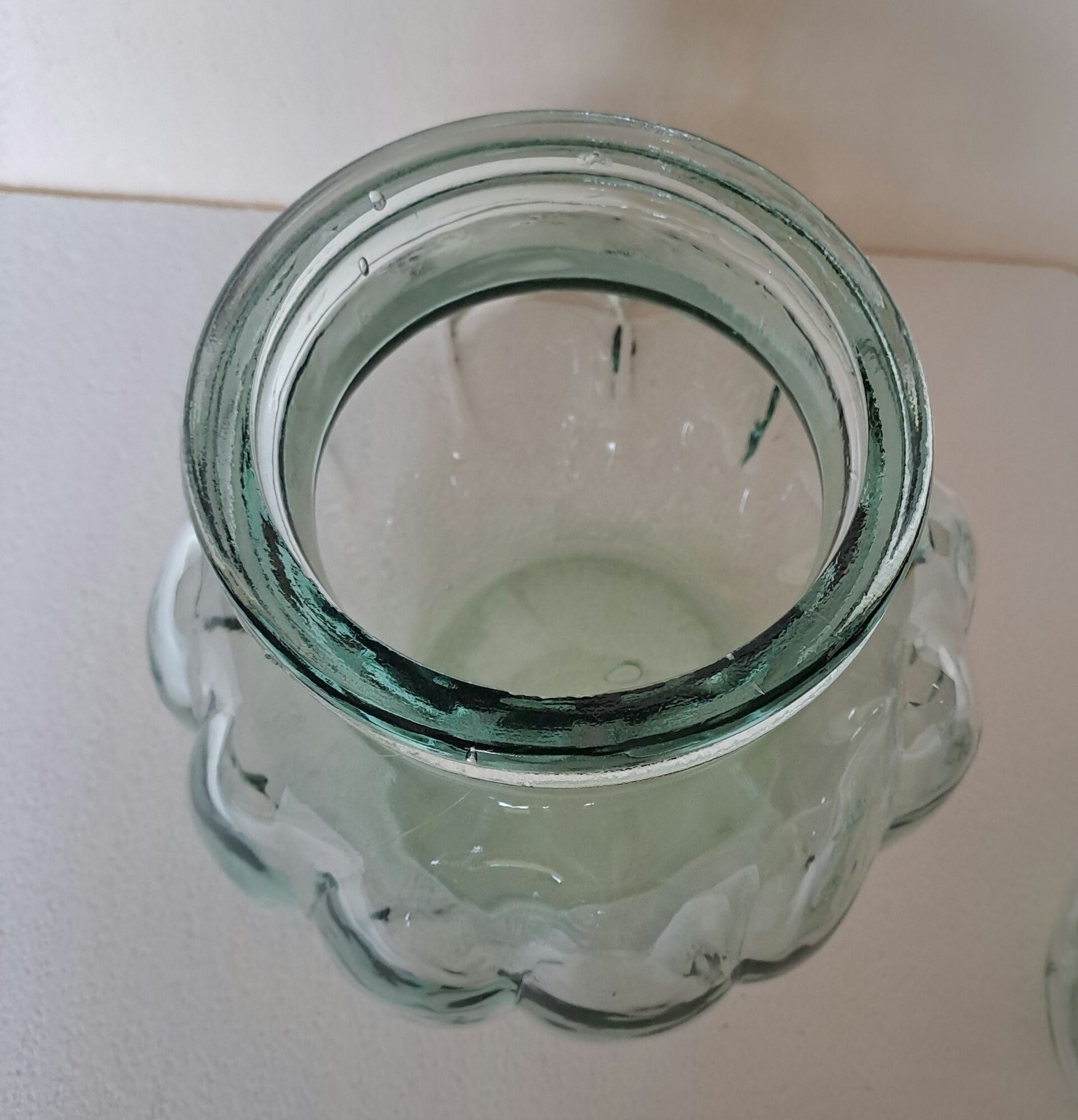 Vintage pumpkin sweet jar