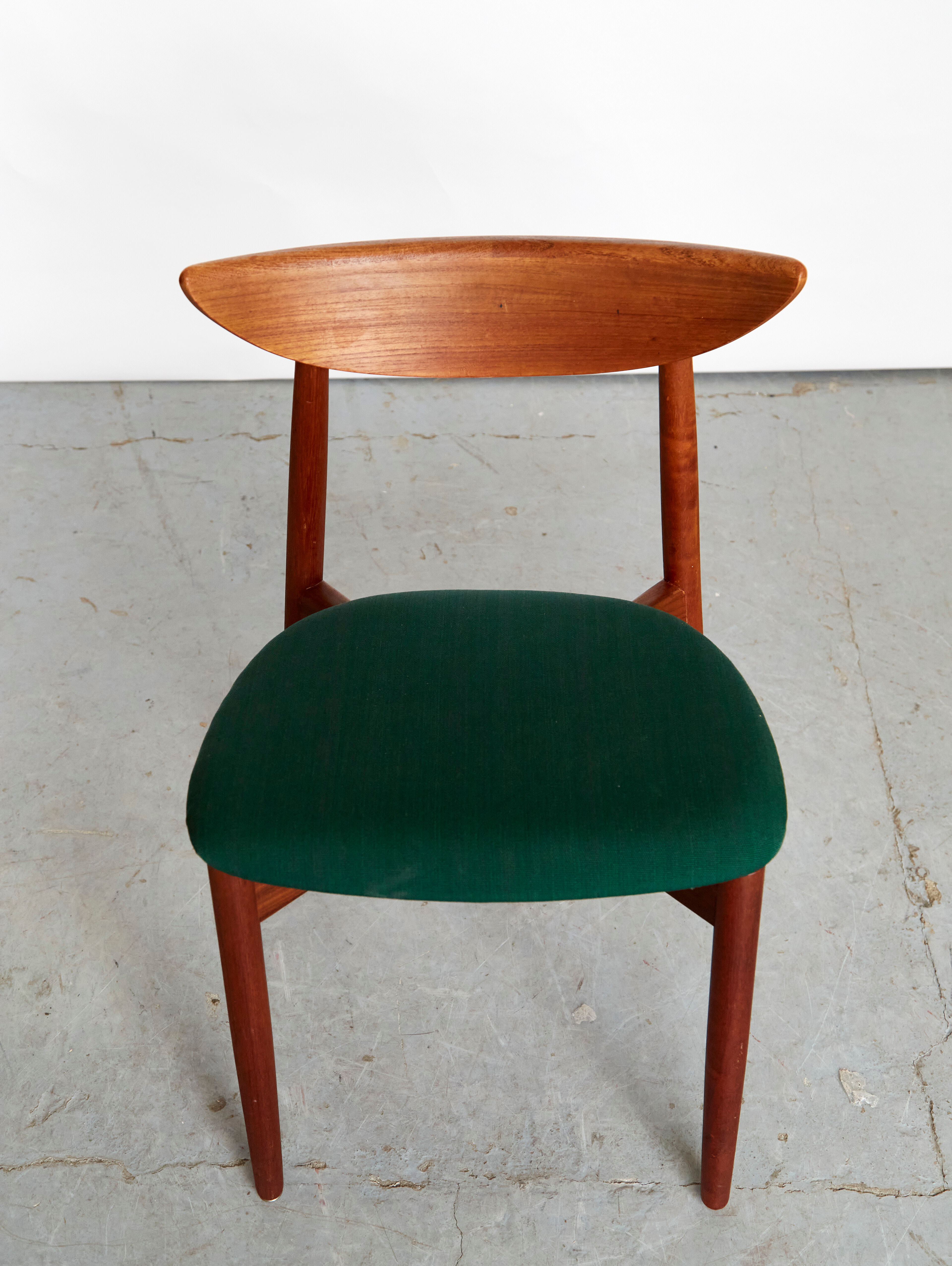 Dining chairs model #58 by Harry Østergaard  for Randers Møbelfabrik