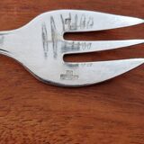 Christofle - Set of 12 Boréal model oyster forks in silver-plated metal