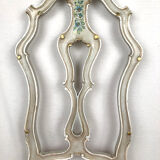 Series of six high-backed chairs in Venetian taste