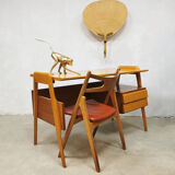 Midcentury Italian design writing desk Vittorio Dassi