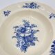 Set of 20 plates Boch Frères décor Rhodia