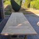 Table de ferme 3m20 chêne massif 2 rallonges