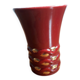 Vintage ceramic vase signed Arc