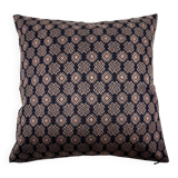 Navy blue and pink Kachin cushion cover (RIDA)