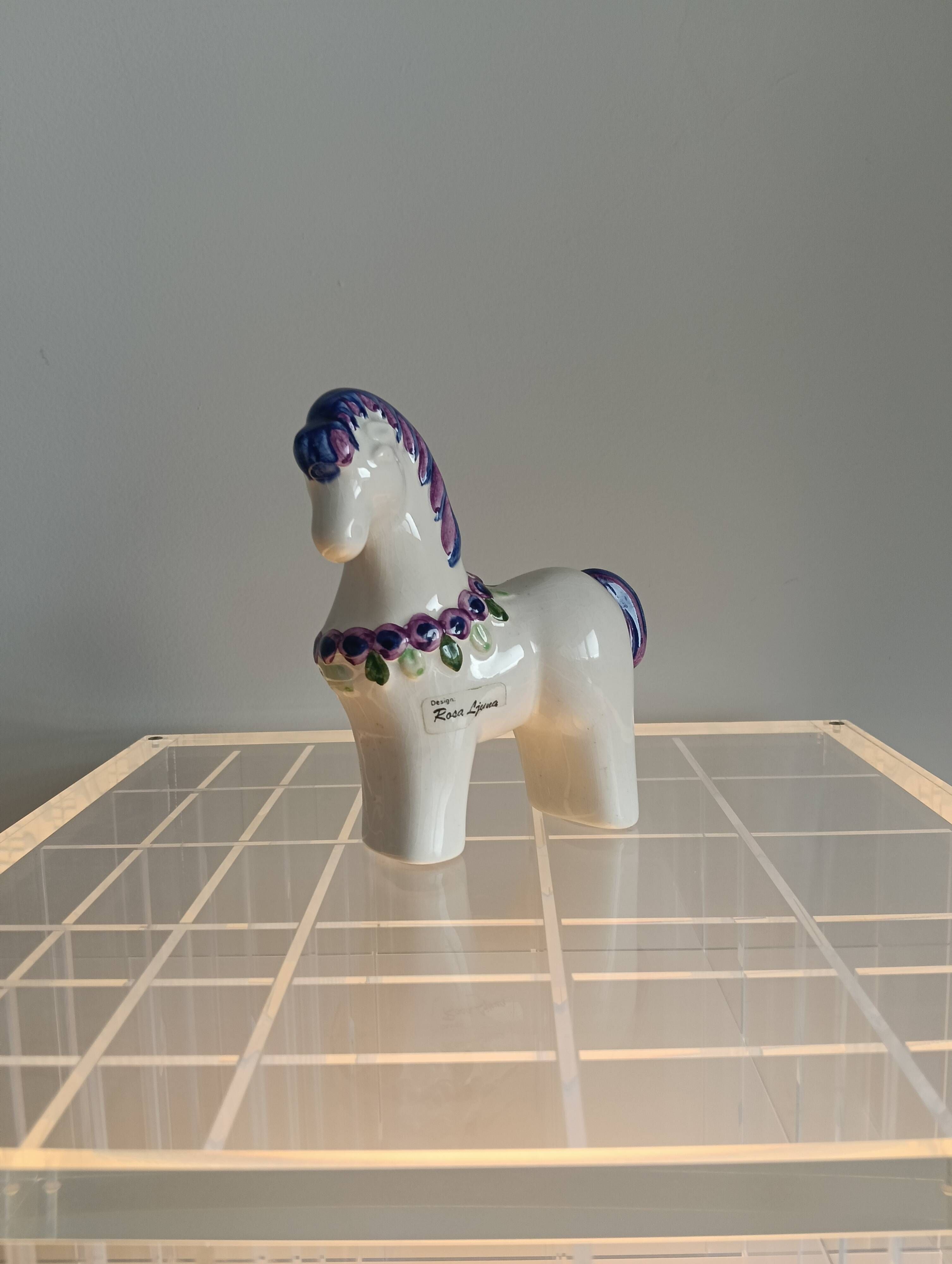 Ceramiek paard Rosa Ljuna Design
