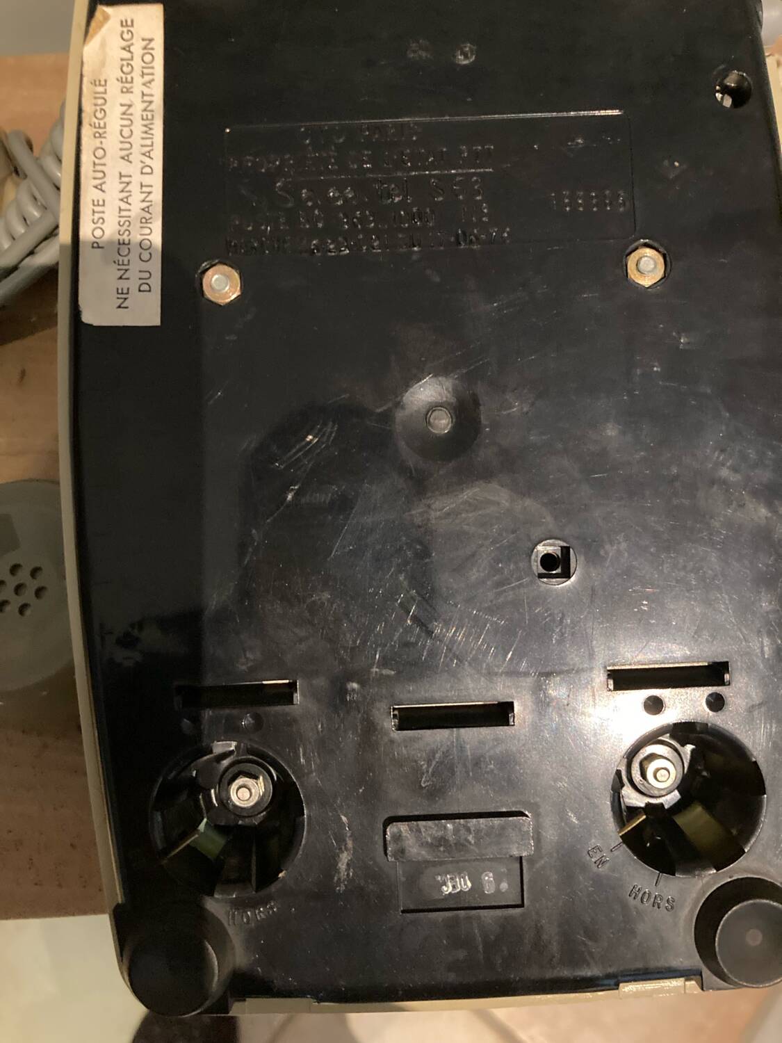 Rotary dial telephone