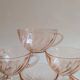 Rosaline tea or coffee service, Arcoroc France, 1970s/1980s
