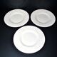 Wedgwood lot de 3 assiettes à dessert faïence moulée Patrician guirlande Angleterre