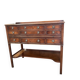 English mahogany sideboard with numerous drawers – sliding top