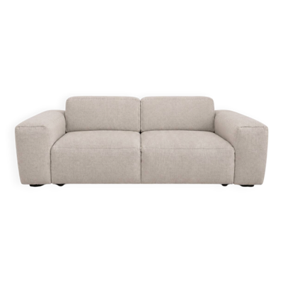 Canapé Posada Habitat – 3 places – tissu grège chiné gris-beige