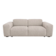 Canapé Posada Habitat – 3 seats – grey-beige mottled fabric