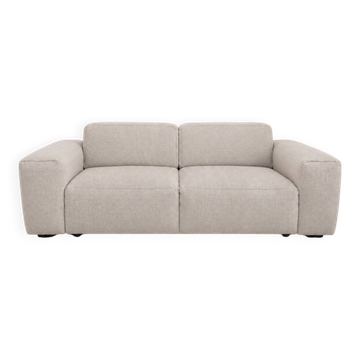 Canapé Posada Habitat – 3 seats – grey-beige mottled fabric