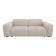 Canapé Posada Habitat – 3 seats – grey-beige mottled fabric