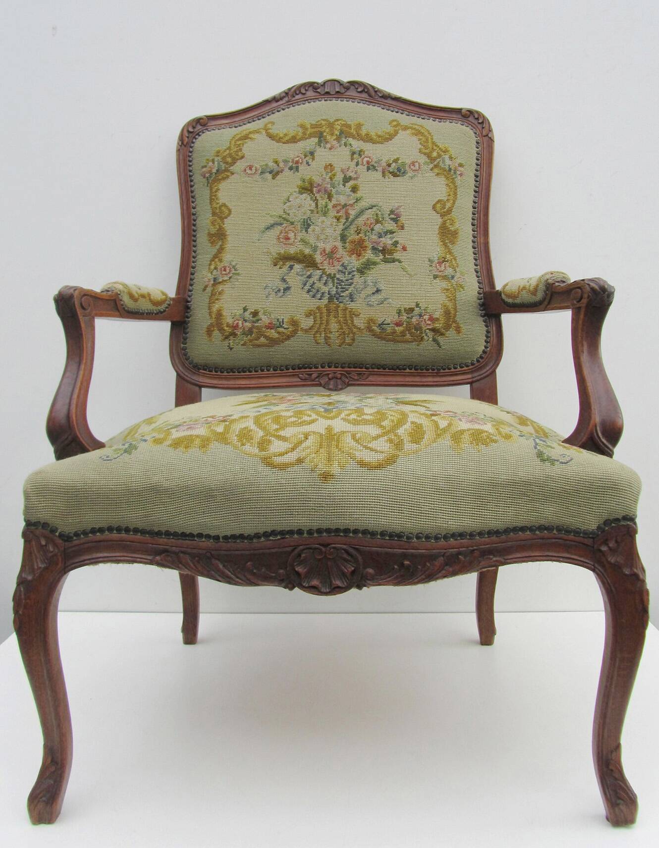 Fauteuil Armchair  d'époque Louis XV 18th Century