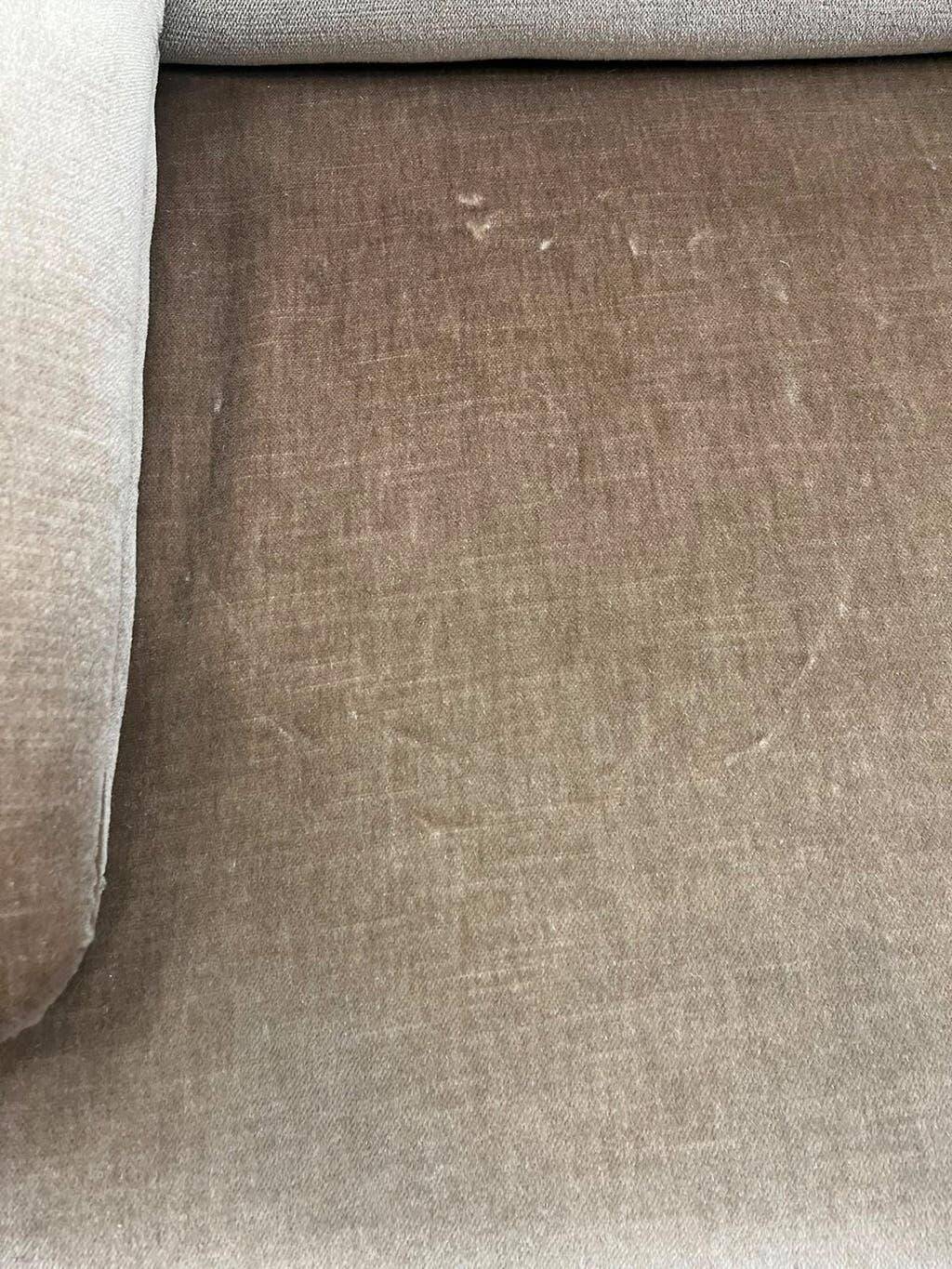 Beige vintage style lounge chair/armchair
