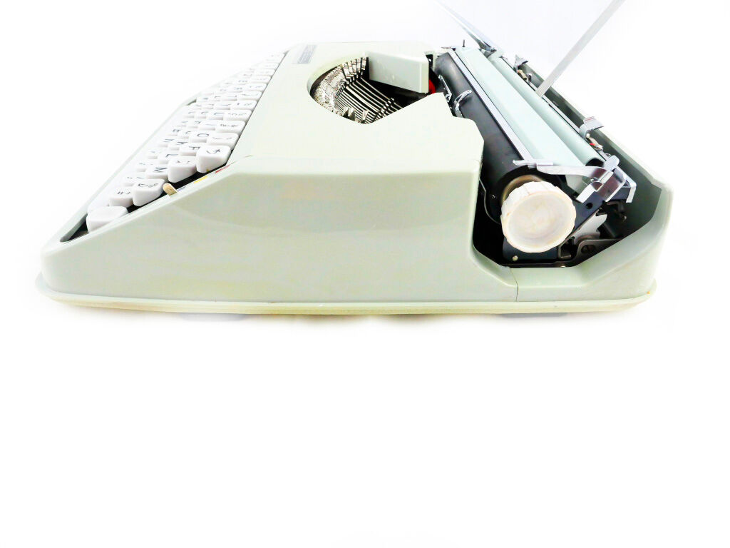 Grey Sage baby hermes typewriter