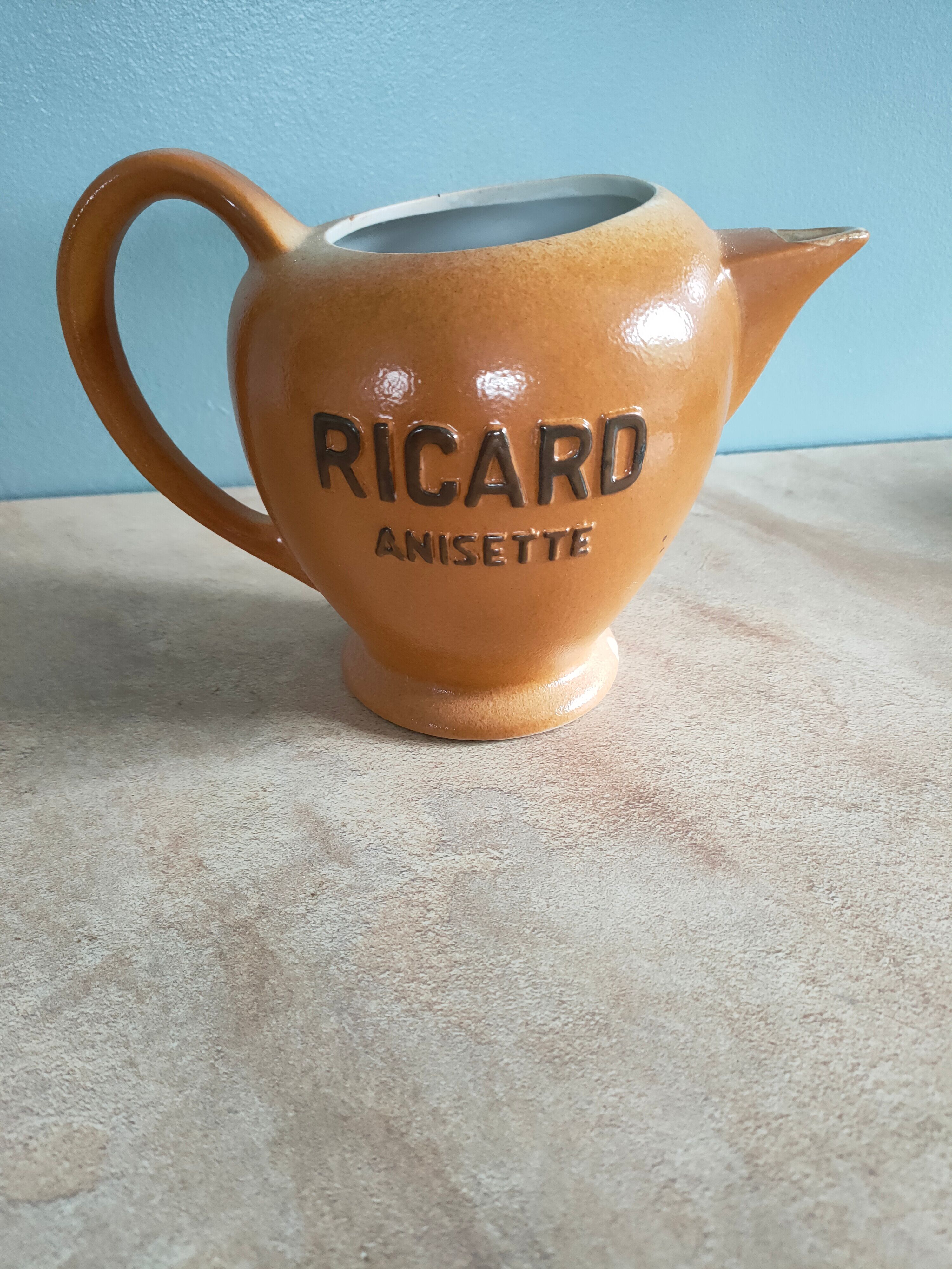 Pichet ricard anisette n° 830 1 litre