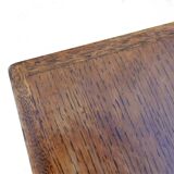 Farm table set and its 2 benches