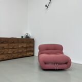 Armchair Soriana Afra and Tobia Scarpa 60s Cassina