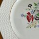 Set of 2 vintage flat plates – "Floralies" model – Digoin & Sarr