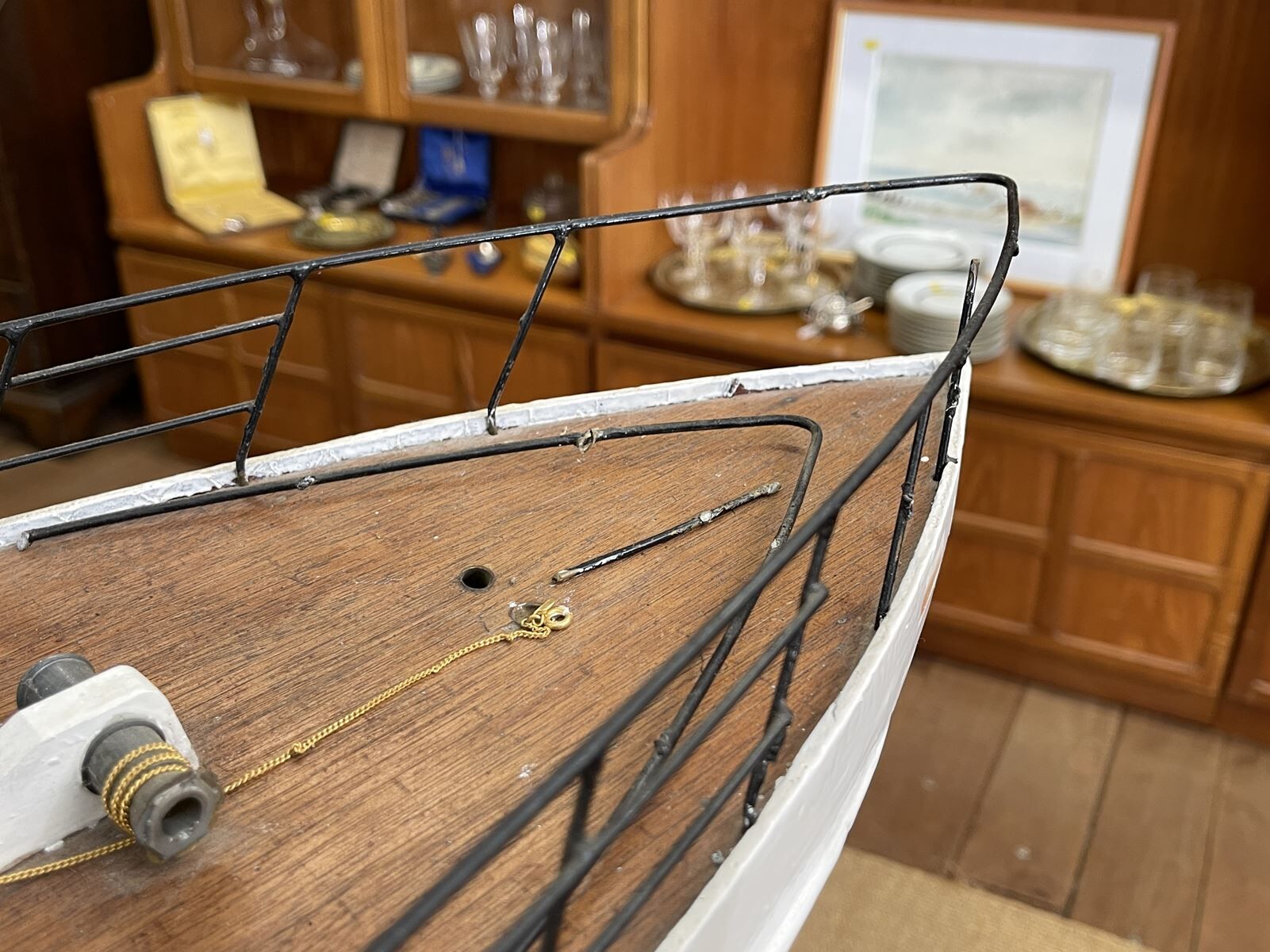 Model of sailing boat of 1m87 - 50s